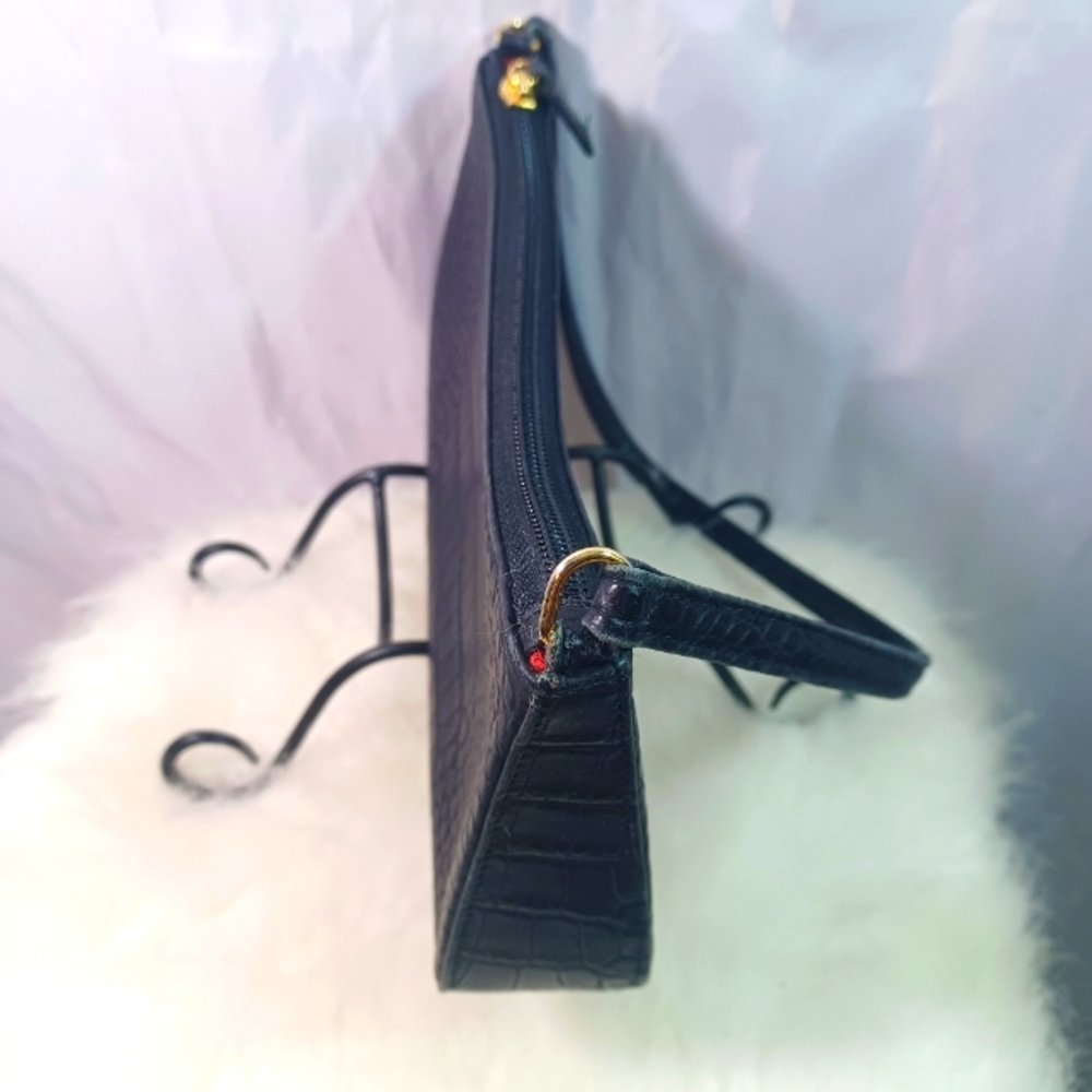 NEIMAN MARCUS, Small Shoulder Bag, Black - Picture 6 of 12